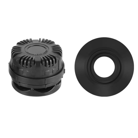 Scuba Diving Drysuit Valve System with Quick Inflate Inlet and Variable Flow Exhaust for Cold Water Diving (exhaust valve)
