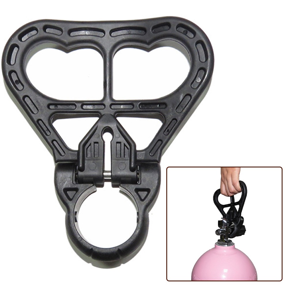 Scuba Diving folding Carry Handle For 39mm to 41mm circumference Neck