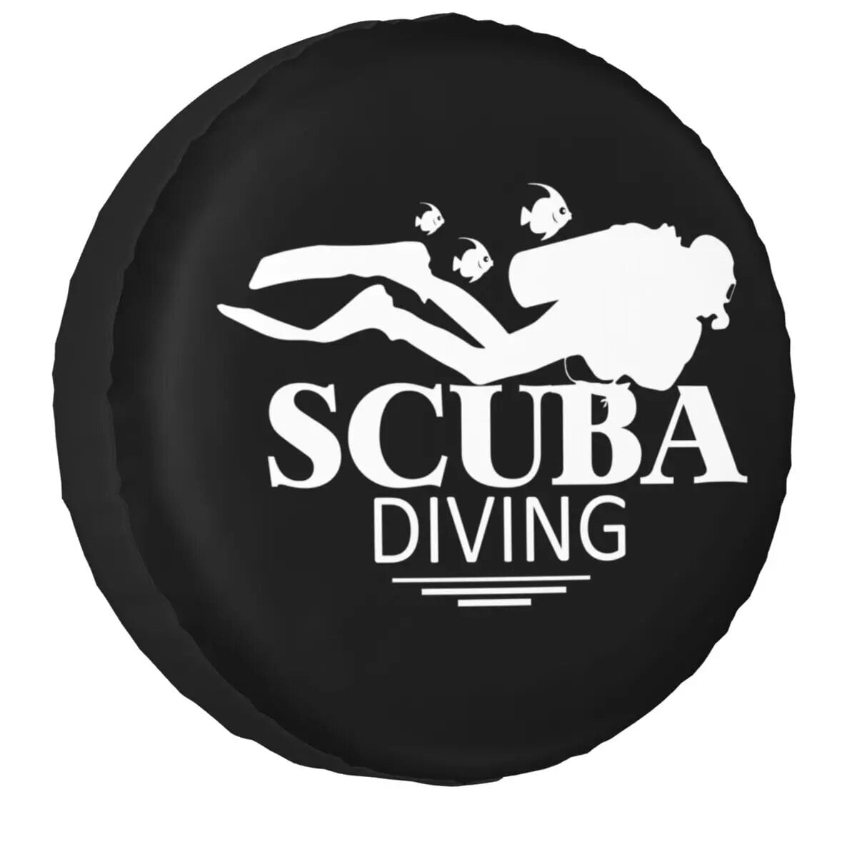 Scuba Diving Heartbeat Spare Tire Cover Bag Pouch for Pajero Dive Diver ...