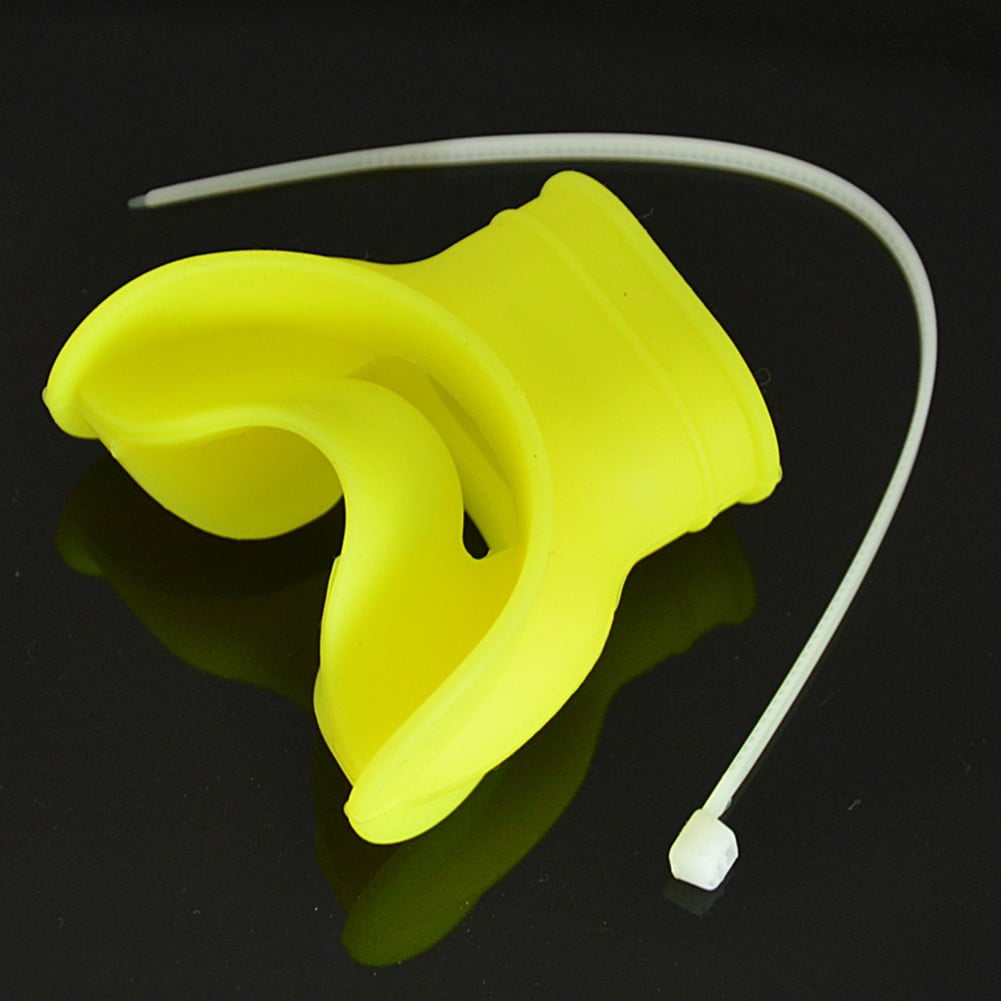Scuba Diving Snorkel Regulator Mouthpiece Cover Octopus Holder Retainer