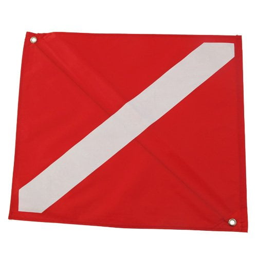 Scuba Diving Spearfishing Free Dive Flag 12.5" x 15.25"
