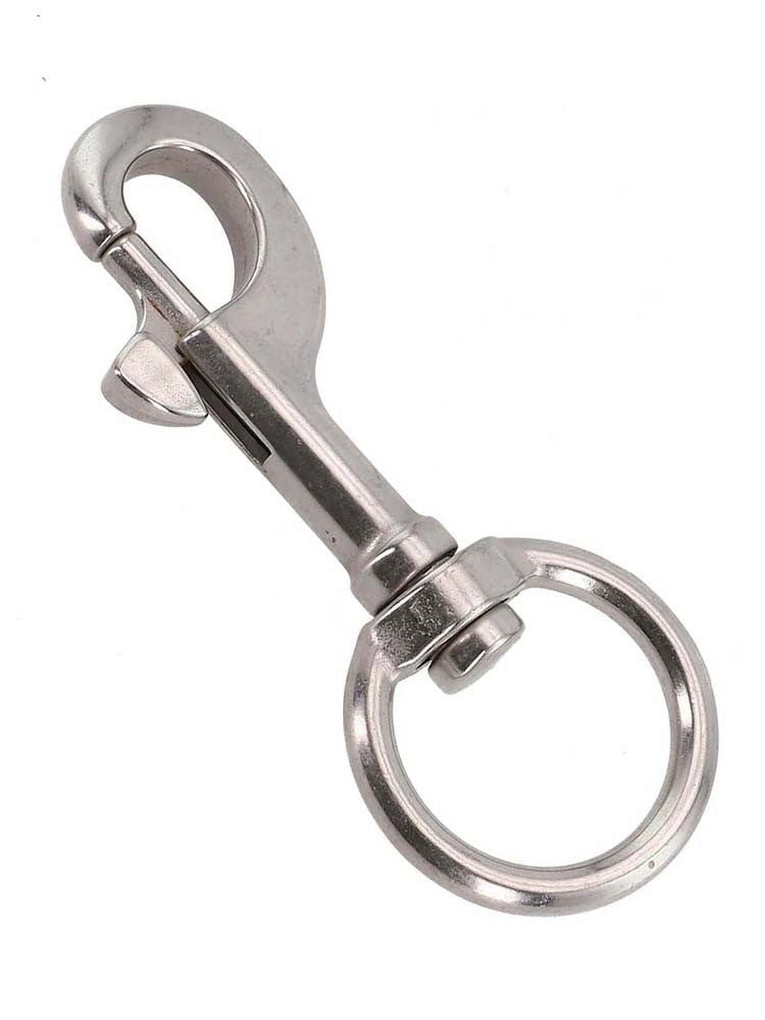 Scuba Diving Swivel Eye Bolt Snap Stainless Steel Spring Hook Pet Leash ...