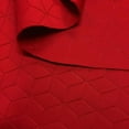 thumbnail image 1 of Scuba Knit Fabric Neoprene Embossed Polyester Spandex 58'' Wide BTY (Cubed) (Red), 1 of 1