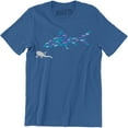 thumbnail image 1 of Scuba Life | Diving Shark Chasing A Diver Men's T-Shirt, 1 of 4