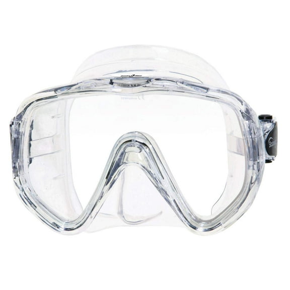 Scuba Max Abaco Over-Size Dive Mask (Clear)