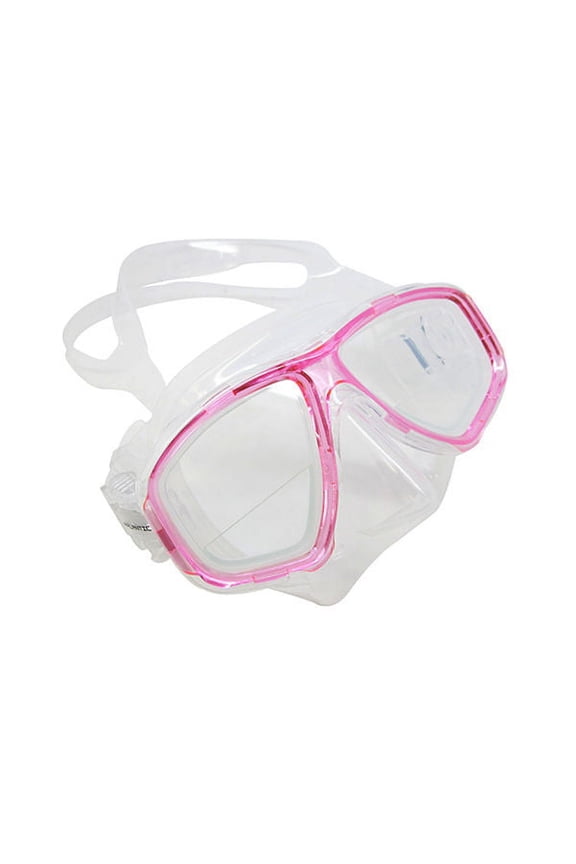 Scuba Pink Dive Mask FARSIGHTED Prescription RX 1/3 Optical Lenses (+2.5)