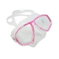 thumbnail image 1 of Scuba Pink Dive Mask FARSIGHTED Prescription RX 1/3 Optical Lenses (+4.0), 1 of 1