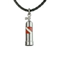 thumbnail image 1 of Scuba Tank Necklace for Men and Women- Scuba Diving Gift, Scuba Tank Necklace with Diver Flag, Gifts for Divers, Scuba Diving Jewelry, ScubaTank Charm, 1 of 9