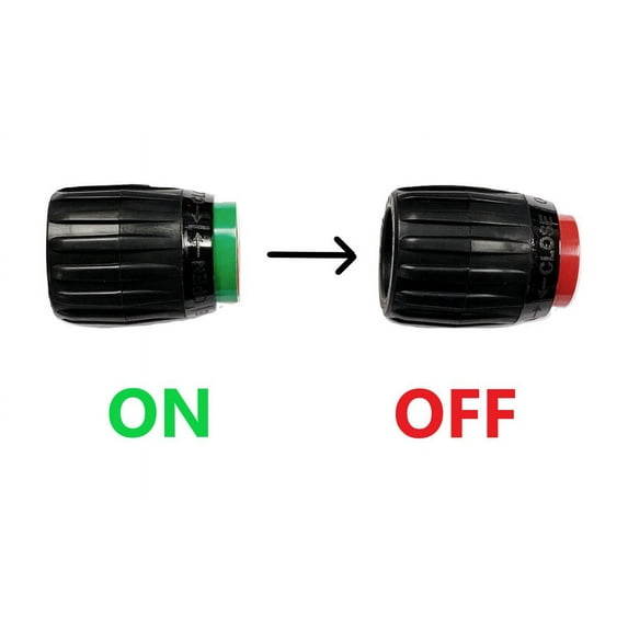 Scuba Tank Safety Valve Knob Black Model#1- Halcyon