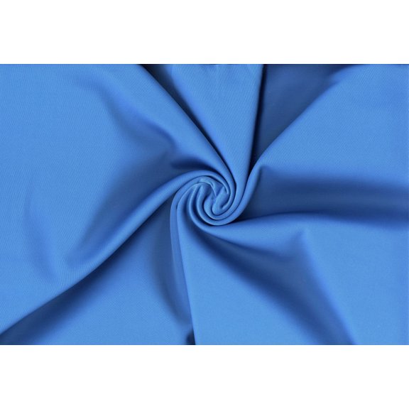 Scuba Techno 220 GSM Stretch Knit Fabric - Dress Fabric, Sewing Fabric (AQUA, ByYard)