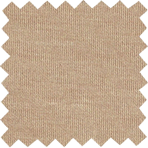 Scuba Techno Model Suave Brushed Faux Cupro Knit Fabric Rayon Sewing Soft (TOAST, 1.5"x1.5"SampleOfFabric)