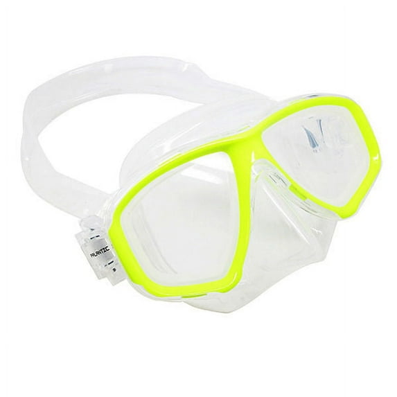 Scuba Yellow Dive Mask FARSIGHTED Prescription RX Optical FULL Lenses (+1.5)
