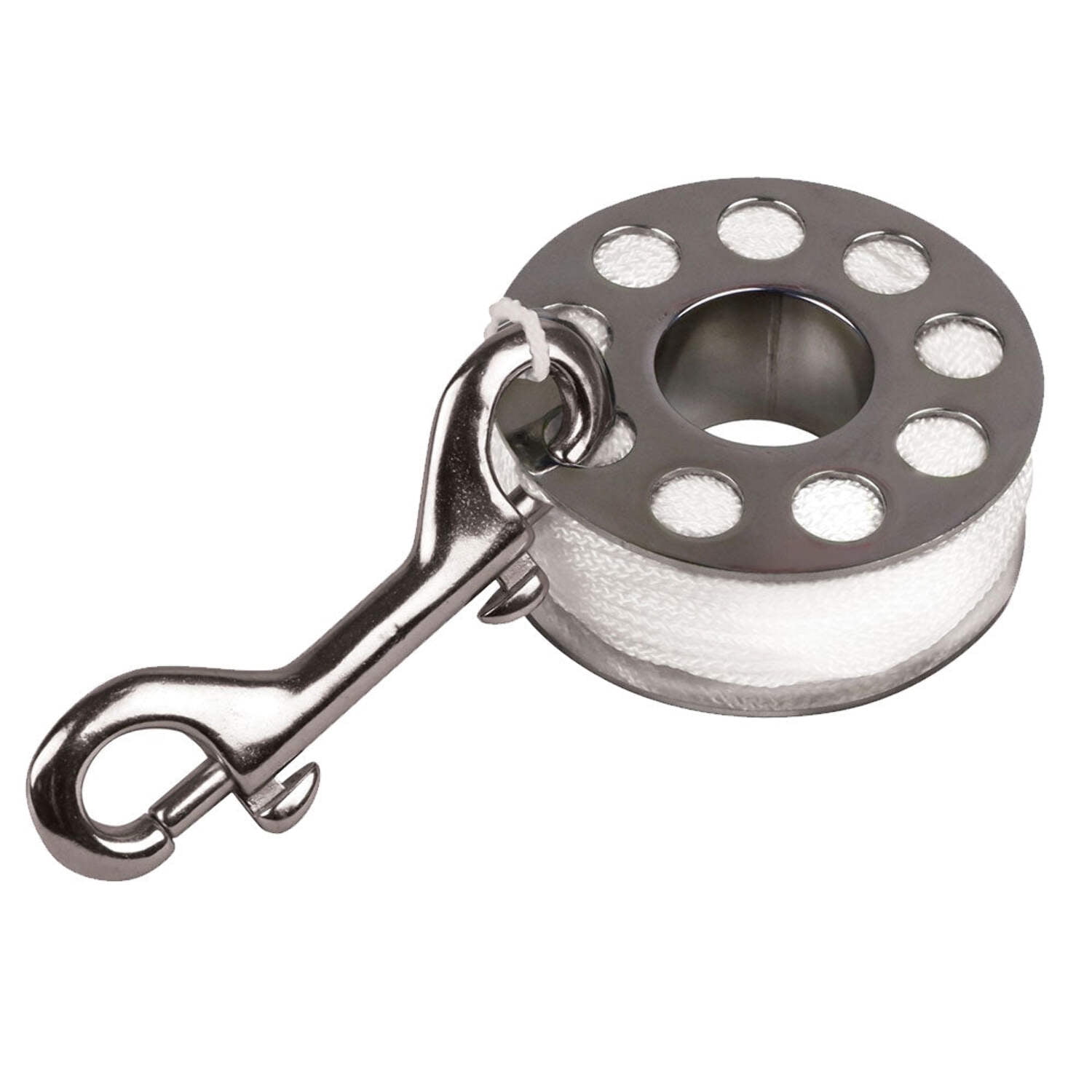 ScubaMax 150 ft Line Nylon dive reel with brass clip - Walmart.com