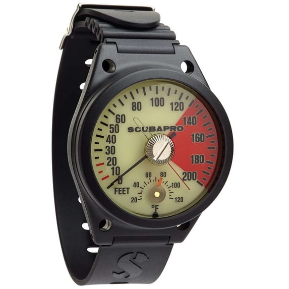 Scubapro Wrist Mount Depth Gauge, Imperial