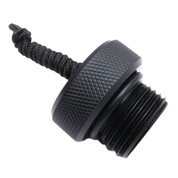 Scubas Diving DIN Tanks Valves Threaded Regulator Dust Plug Cap Protector End Cap Tanks Valves with Cord