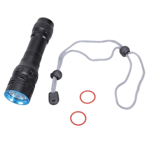 Scubas Diving Flashlight 1500LM Brightness Waterproof Underwater Lamp Safety Dives Lights Powerful Dives Torches