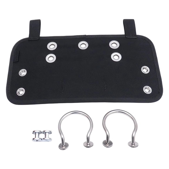 Scubas Diving Sidemount Plate Adjustable Scubas Diving Harness Board Techs Dives Plate For Equipment Stability
