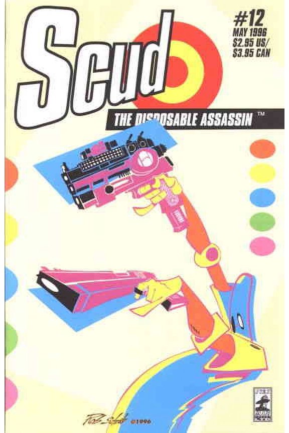 Scud: The Disposable Assassin #12 VF ; Fireman Comic Book