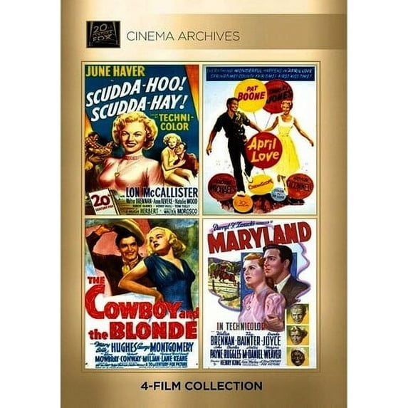 Scudda Hoo! Scudda Hay! / April Love / The Cowboy and the Blonde / Maryland (DVD), Fox Mod, Comedy