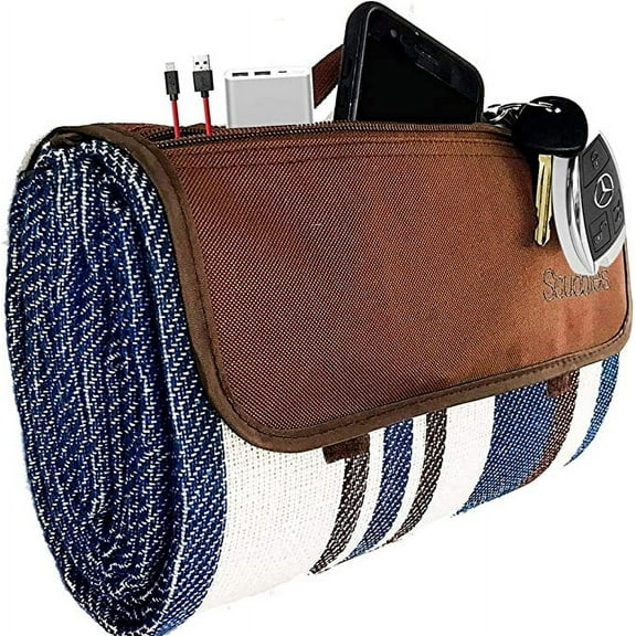 Scuddles Picnic Blanket Extra Large Beach Blankets Waterproof Couples Gifts for Women Who Have Everything Perfect White Elephant Gifts for Adults Top Wedding Registry