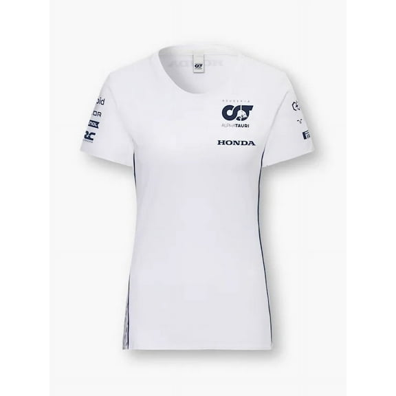 Scuderia Alpha Tauri White Womens Team Tee Shirt 2023
