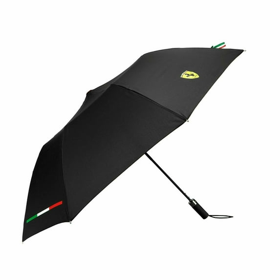 Scuderia Ferrari F1 Compact Scudetto Umbrella- Black/Red