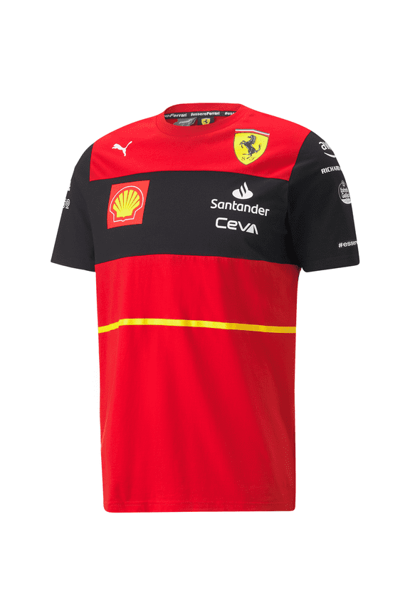 F1 Men's 2022 Carlos Sainz Team T-Shirt- Red