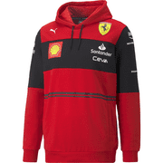Scuderia Ferrari F1 Men's 2022 Team Hooded Sweatshirt- Red