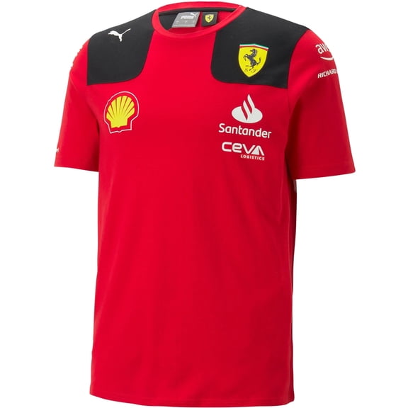 Scuderia Ferrari F1 Men's Charles Leclerc Team T-Shirt Red