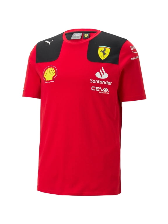 Scuderia Ferrari F1 Men's Charles Leclerc Team T-Shirt Red