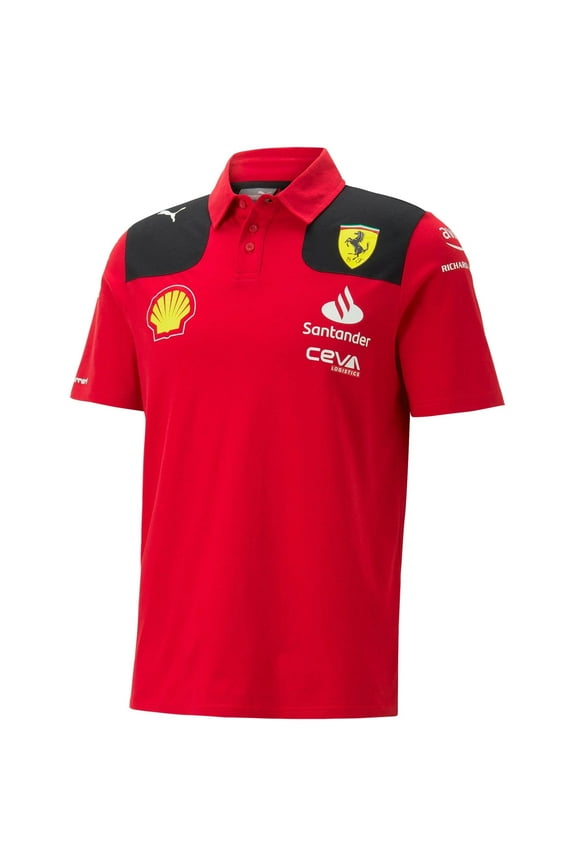 Scuderia Ferrari F1 Men's Team Polo Red