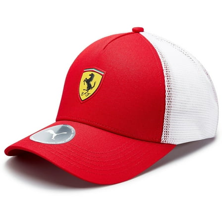 Scuderia Ferrari F1 Team Unisex Trucker Red/Black Hat