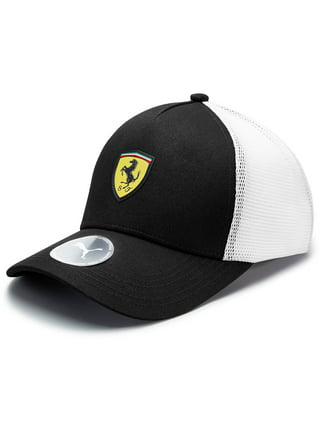 Ferrari Water-repellent nylon baseball hat with tape Unisex