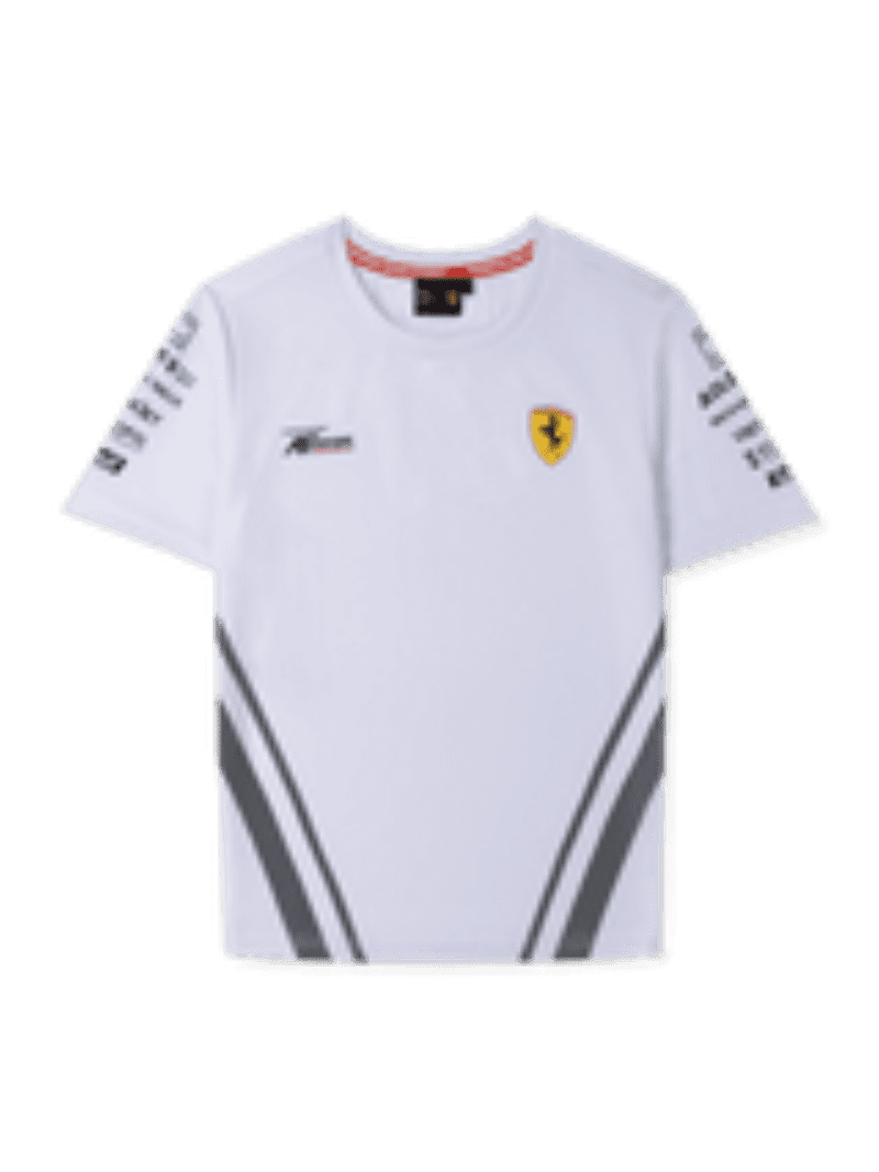 Scuderia Ferrari Hypercar Le Mans 2024 Men's Safety T-Shirt Scuderia Ferrari Hypercar Le Mans 2024 Men's Safety T-Shirt