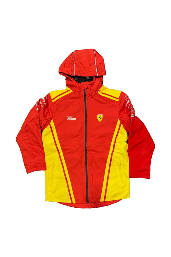 Scuderia Ferrari Hypercar Le Mans Men's Team Padded Jacket - Red