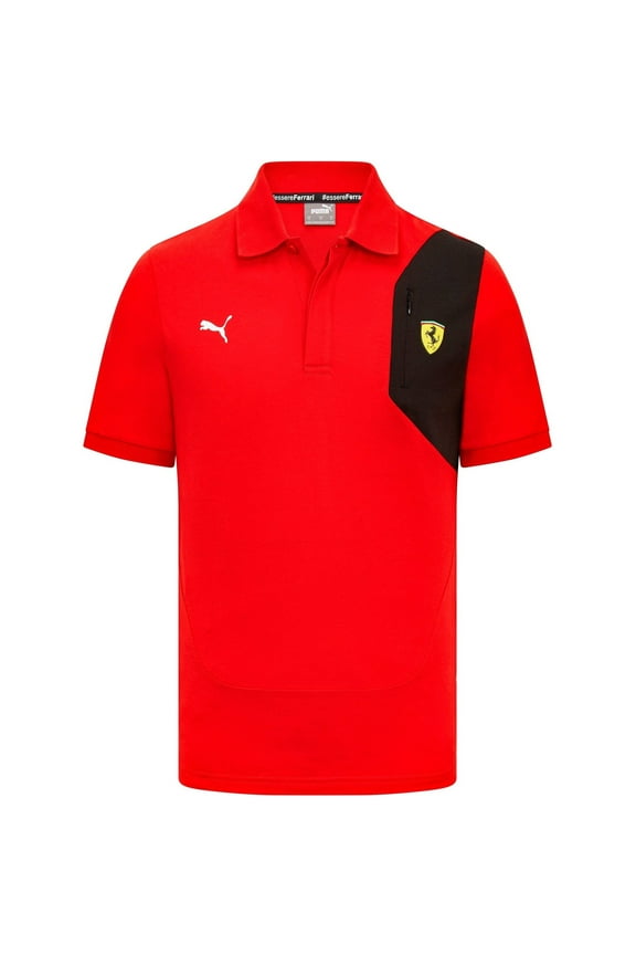 Scuderia Ferrari - Classic Polo - Men - Red - Size: S