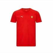 Scuderia Ferrari Men's Puma Small Shield T-Shirt-Red/Black