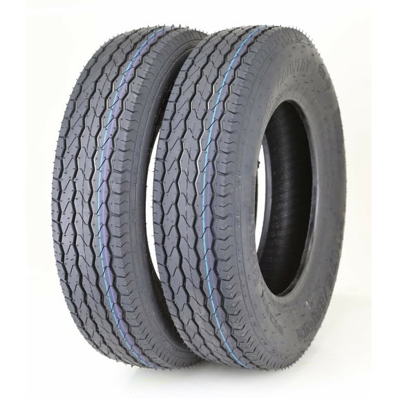 Scuff Guard 2 13" Trailer Tires ST175/80D13 B78-13 8 ply Heavy Duty 175 80 13