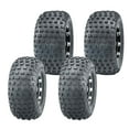 thumbnail image 1 of Scuff Guard Set 4 ATV Go Kart Tires 145/70-6 145x70x6 & 16x8-7 16x8x7 Knobby 4PR, 1 of 1