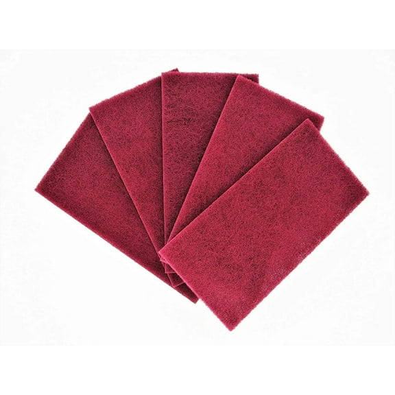 Scuff Pads Red Very Fine - 25 Sheets