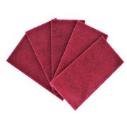 LAUCO 4.5 x 9 Maroon Very Fine General Purpose Scuff Pads, 25 Sheets - Scuffing, Scouring, Sanding, Paint Primer Prep Adhesion Scratch - Surface Preparation Automotive Car Auto Body