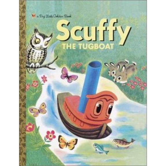 Pre-Owned Scuffy the Tugboat (Big Little Golden Book) by C. Gregory Crampton (Hardcover), JUVENILE FICTION / Classics, English