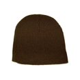 thumbnail image 1 of Scull Ribbed Cuffless Beanie Cap, Olive, 1 of 1