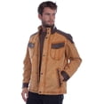 thumbnail image 1 of Scully 1089-187 XXL Men Canvas with Leather Trim Jacket, Tan - 2XL, 1 of 2