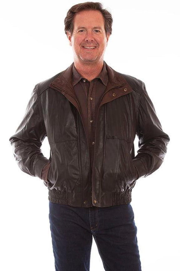 Mens Bomber Motorcycle Featherlite Jacket Black L
