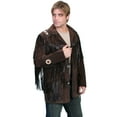 thumbnail image 1 of Scully 758-67-46 Mens Leather Wear Coat, Expresso Boar Suede - Size 46, 1 of 2