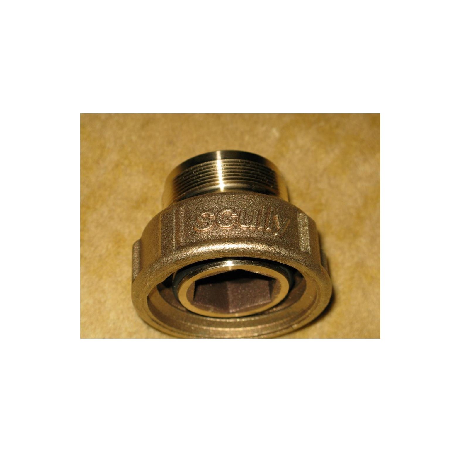 Scully Brass Nozzle Connector Special Thread