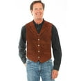 thumbnail image 1 of Scully CAFE BROWN LAPEL VEST, 1 of 2