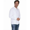 thumbnail image 1 of Scully CM9-WHT-S Cantina 100 Percent Cotton Mens Shirt- White - Small, 1 of 2