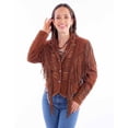 thumbnail image 1 of Scully Cafe Brown Suede Fringe Jacket, 1 of 2